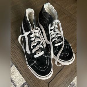 Black High Top Vans